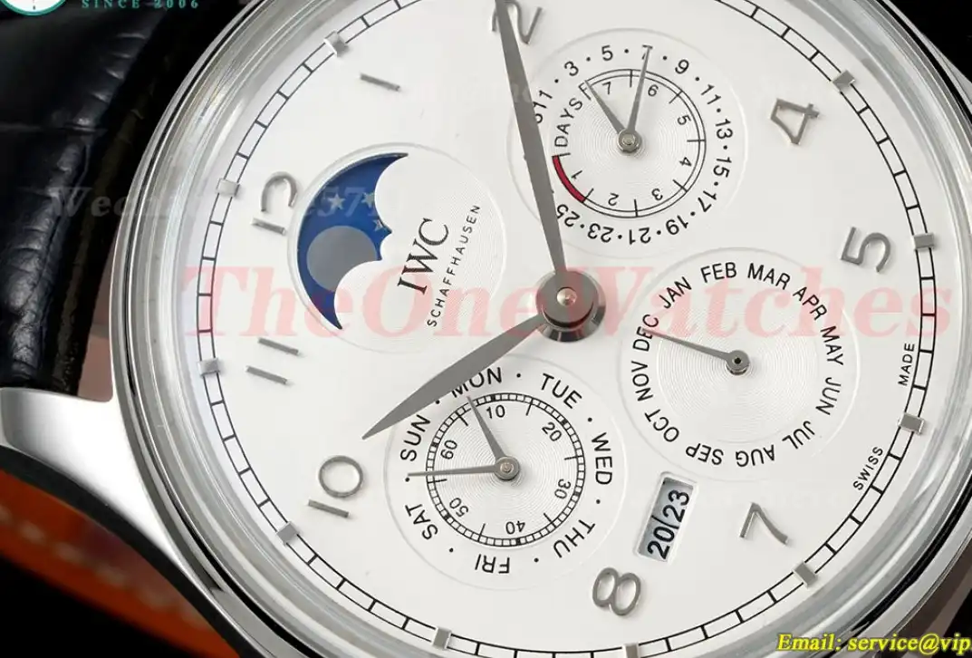 Portugieser Perpetual Calendar 5033 SS LE White Num V9F A52610