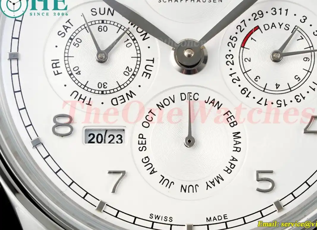 Portugieser Perpetual Calendar 5033 SS LE White Num V9F A52610