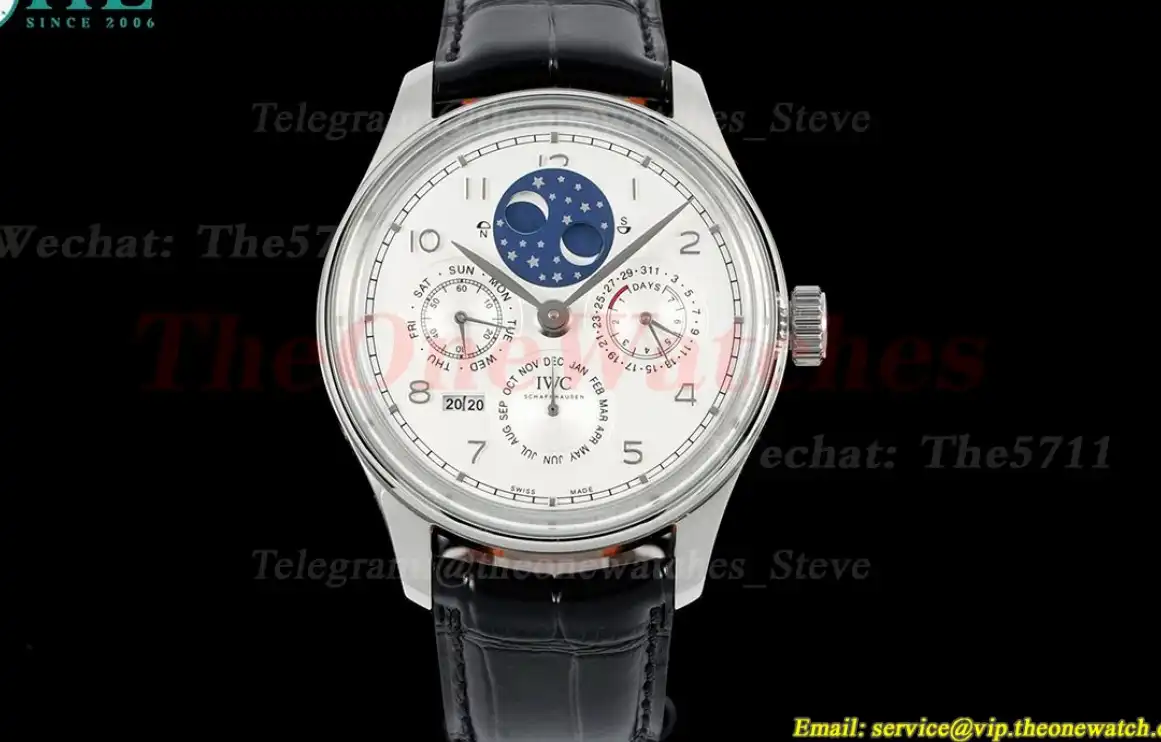 Portugieser Perpetual Calendar 5034 SS LE White Num V9F A52610