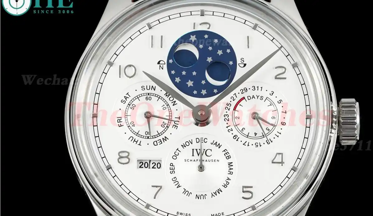 Portugieser Perpetual Calendar 5034 SS LE White Num V9F A52610