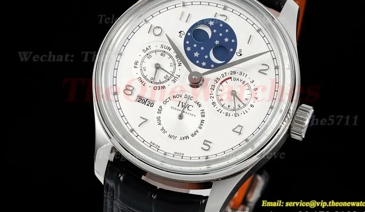 Portugieser Perpetual Calendar 5034 SS LE White Num V9F A52610