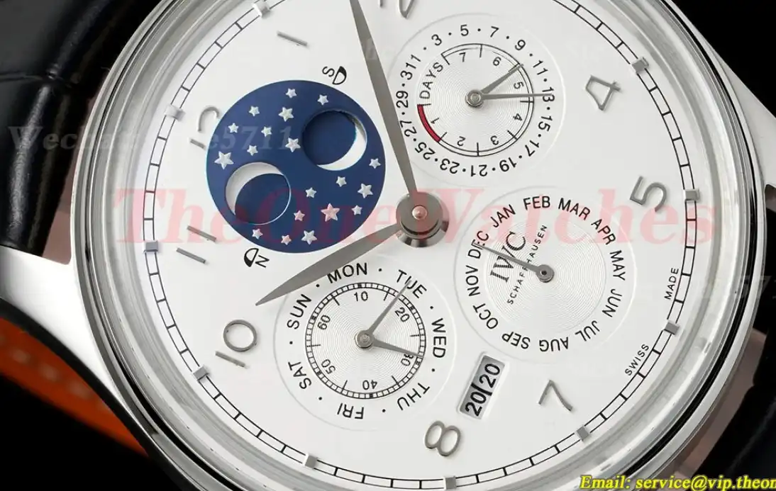 Portugieser Perpetual Calendar 5034 SS LE White Num V9F A52610