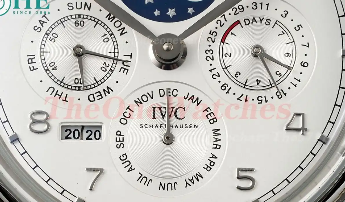 Portugieser Perpetual Calendar 5034 SS LE White Num V9F A52610