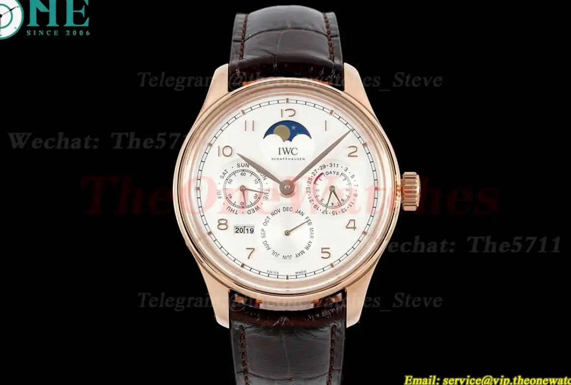 Portugieser Perpetual Calendar 5033 RG LE White Num V9F A52610