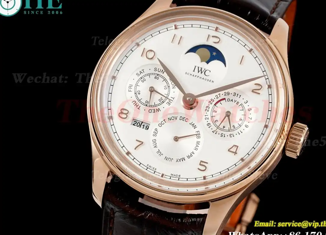 Portugieser Perpetual Calendar 5033 RG LE White Num V9F A52610