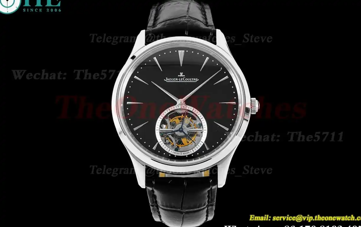 Master Ultra Thin 43mm SS LE Black Dial RMSF Tourbillon