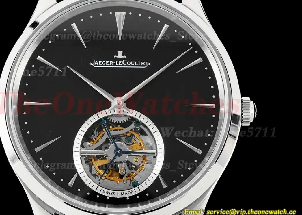 Master Ultra Thin 43mm SS LE Black Dial RMSF Tourbillon