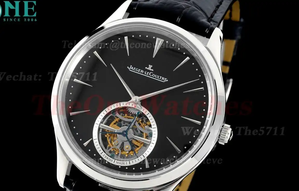 Master Ultra Thin 43mm SS LE Black Dial RMSF Tourbillon