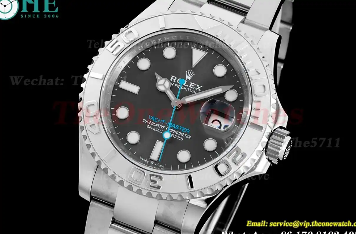 Yacht-Master 126622 40mm SS SS Grey Dot Clean VR3235