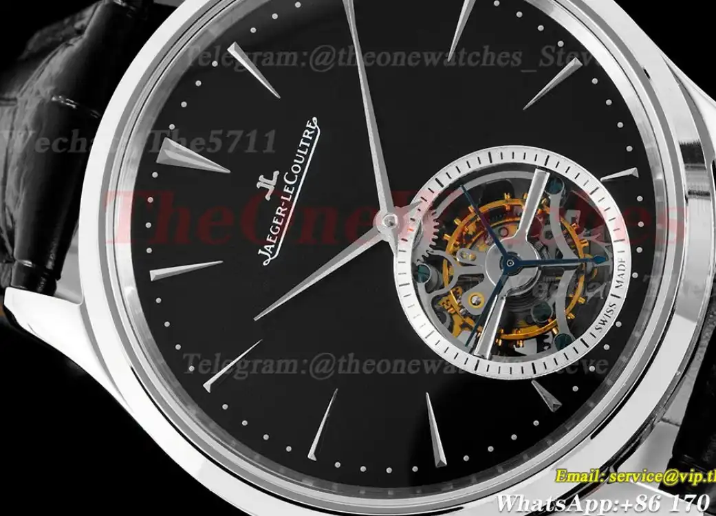 Master Ultra Thin 43mm SS LE Black Dial RMSF Tourbillon