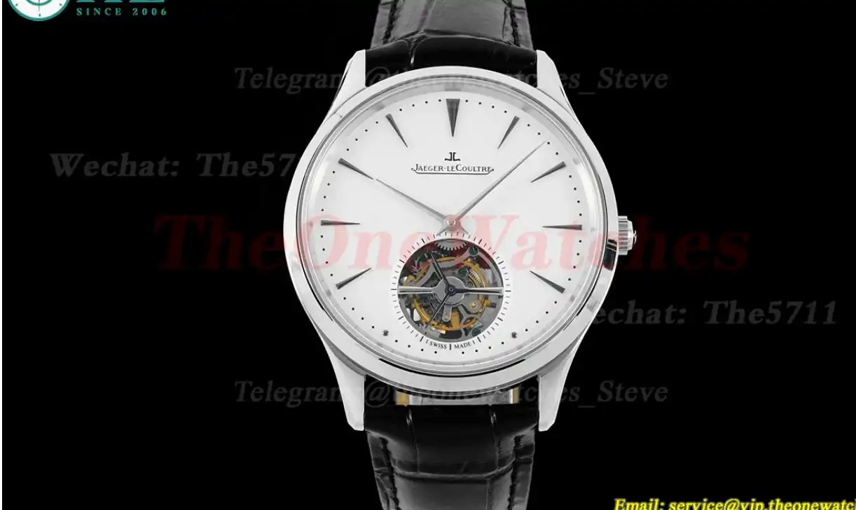 Master Ultra Thin 43mm SS LE White Dial RMSF Tourbillon