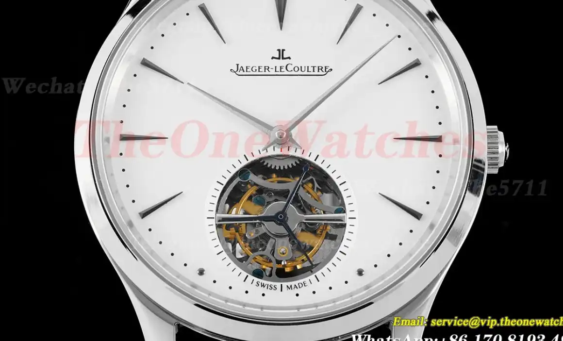 Master Ultra Thin 43mm SS LE White Dial RMSF Tourbillon