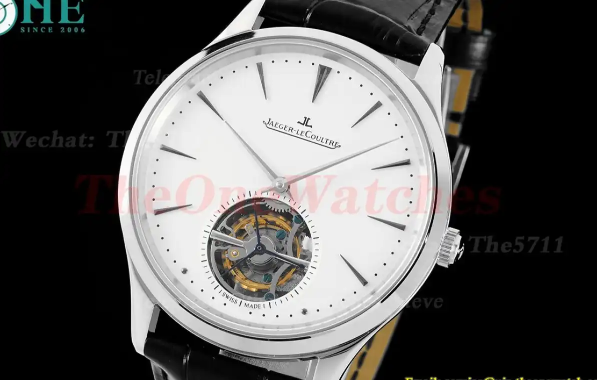 Master Ultra Thin 43mm SS LE White Dial RMSF Tourbillon