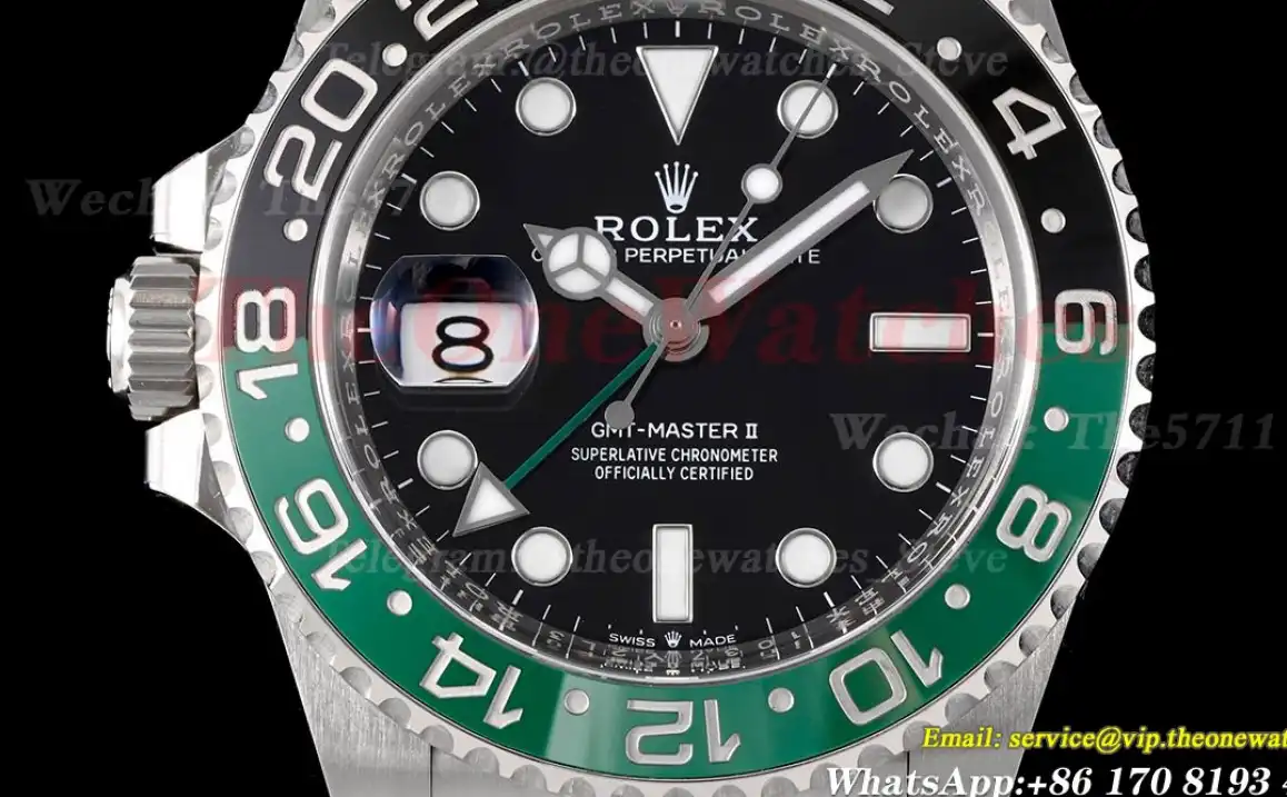 GMT Master II 126720 Sprite 904L Oys SS SS Clean DD3285 Super Clone