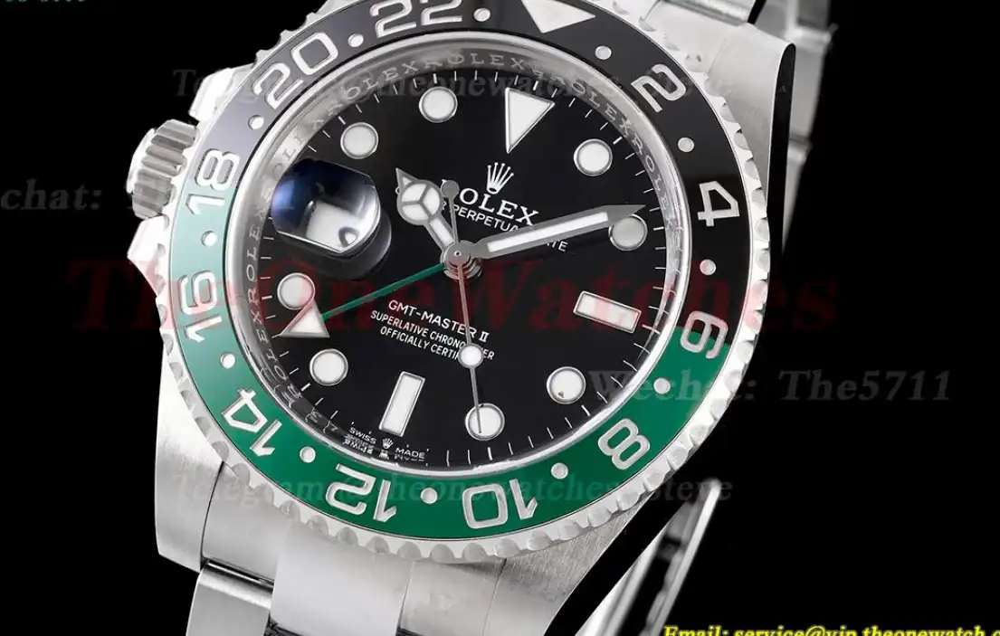 GMT Master II 126720 Sprite 904L Oys SS SS Clean DD3285 Super Clone