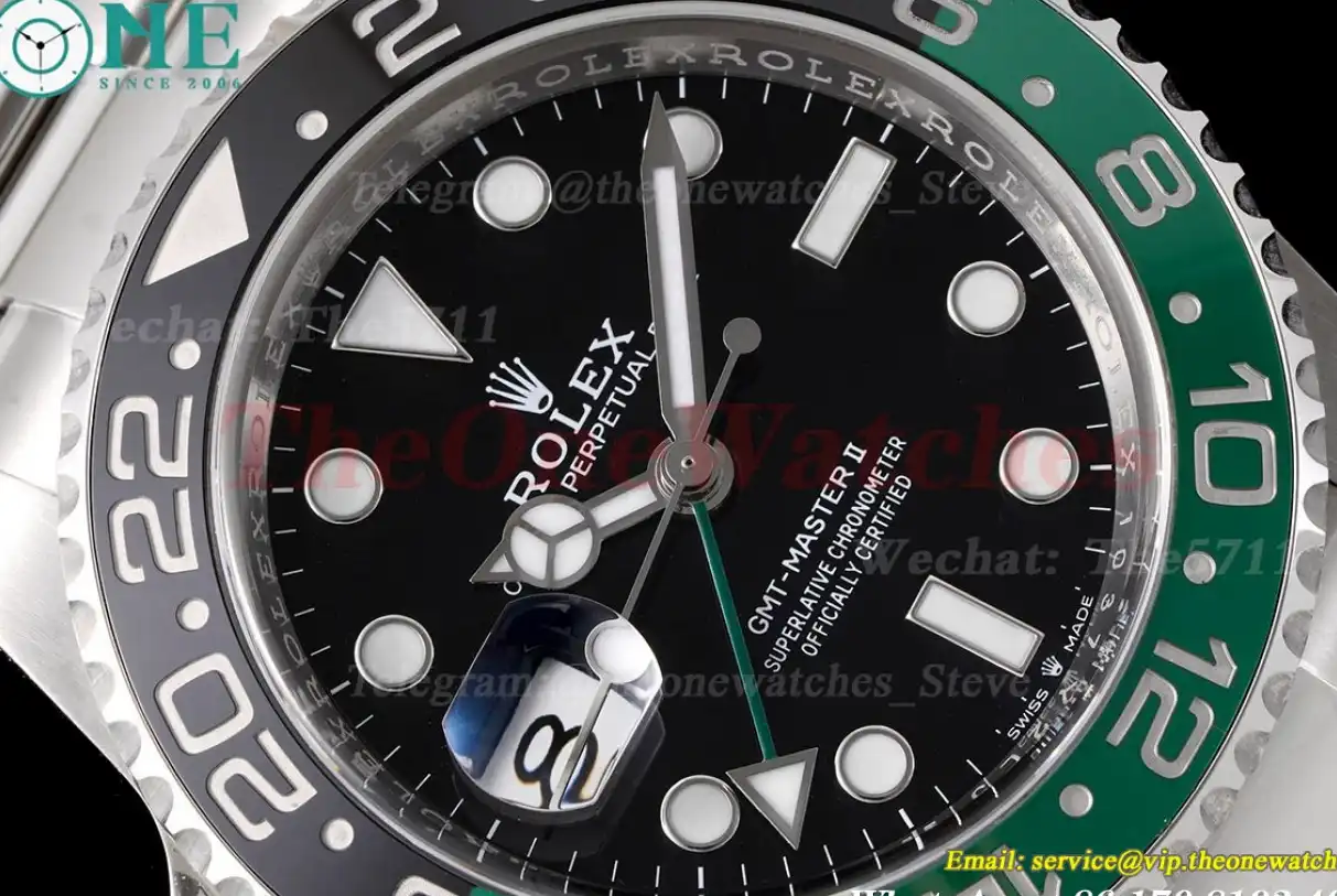 GMT Master II 126720 Sprite 904L Oys SS SS Clean DD3285 Super Clone