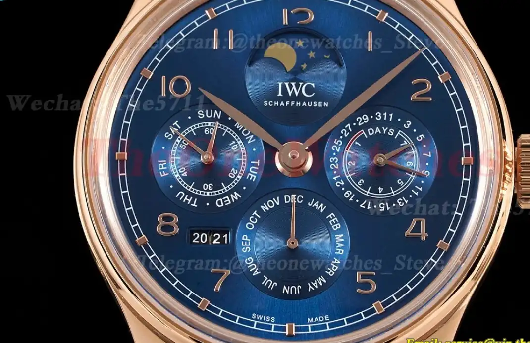 Portugieser Perpetual Calendar 5033 RG LE Blue Num V9F A52610