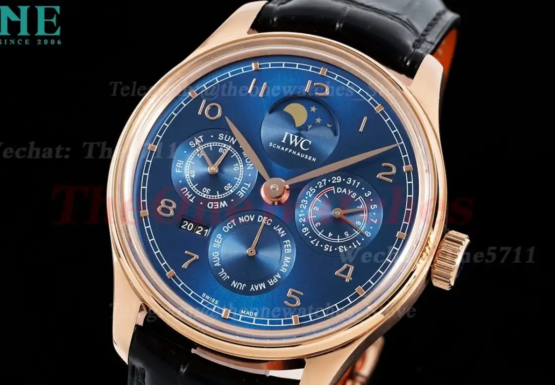 Portugieser Perpetual Calendar 5033 RG LE Blue Num V9F A52610