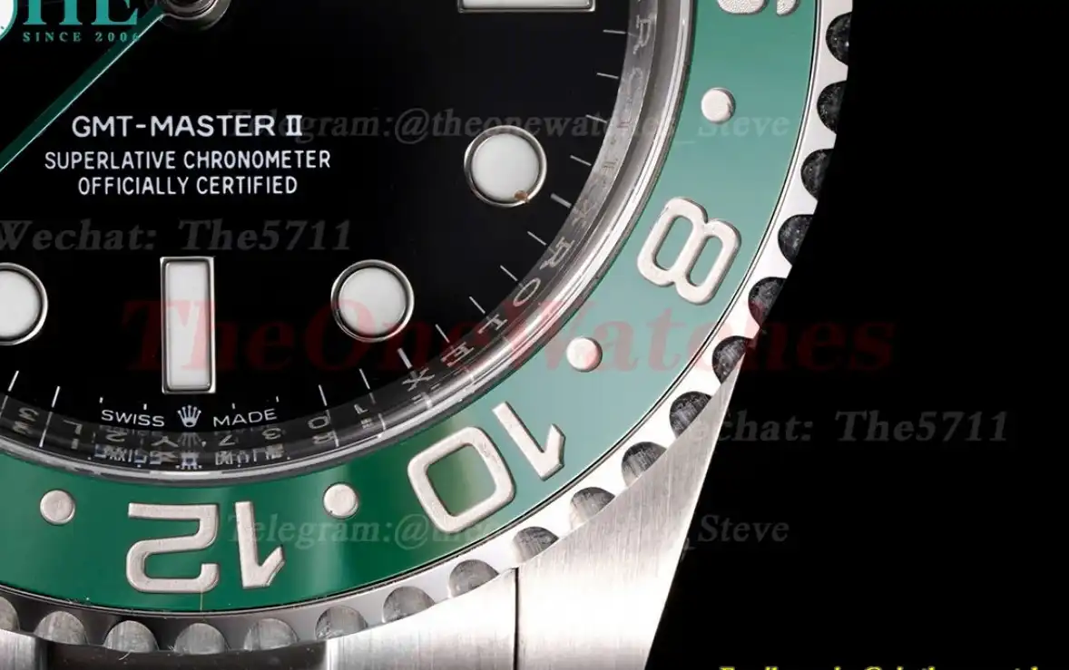 GMT Master II 126720 Sprite 904L Oys SS SS Clean DD3285 Super Clone