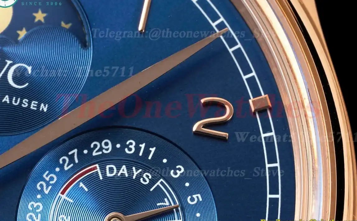 Portugieser Perpetual Calendar 5033 RG LE Blue Num V9F A52610