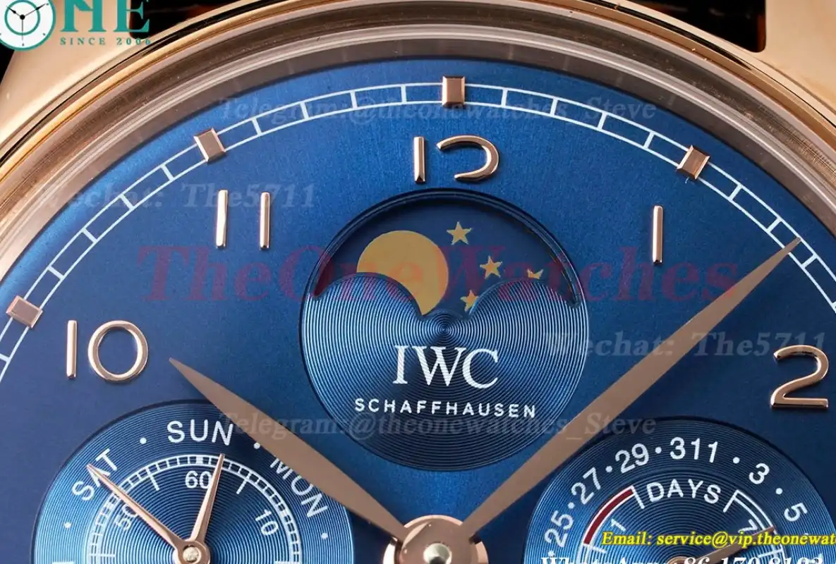 Portugieser Perpetual Calendar 5033 RG LE Blue Num V9F A52610