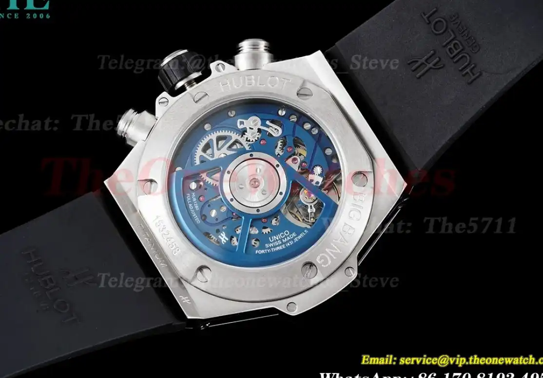 Big Bang Unico 42mm TI RU Skeleton Dial BBF HUB1280