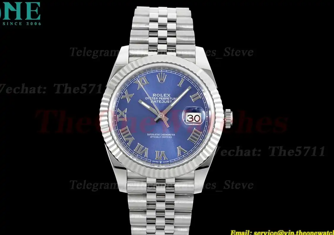 Datejust 126334 41mm Jub SS SS Blue Rmn Clean SH3235