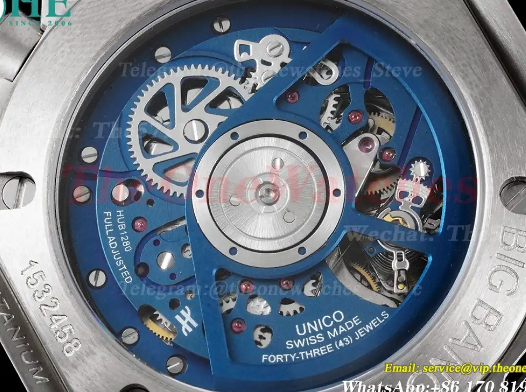 Big Bang Unico 42mm TI RU Skeleton Dial BBF HUB1280