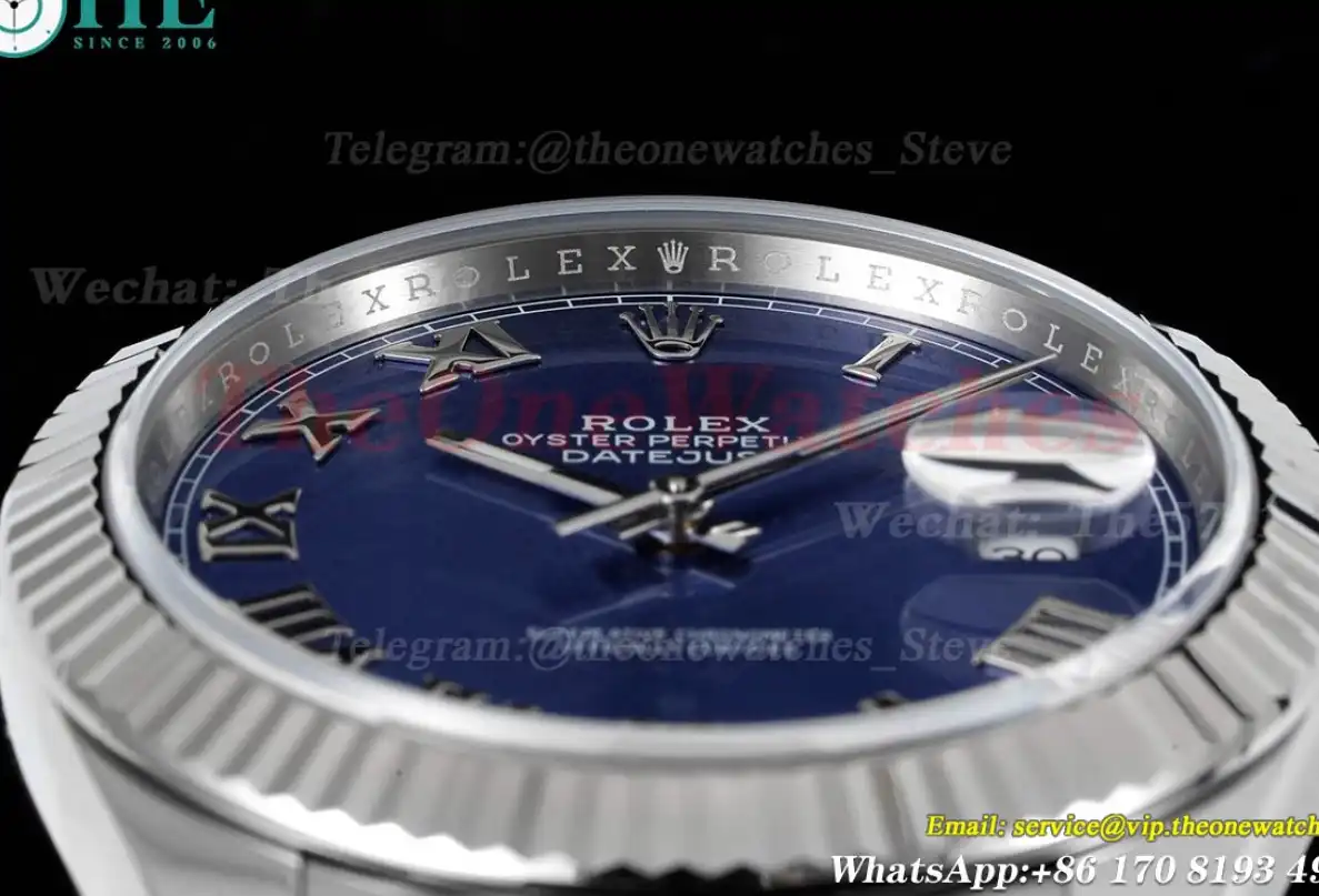 Datejust 126334 41mm Jub SS SS Blue Rmn Clean SH3235