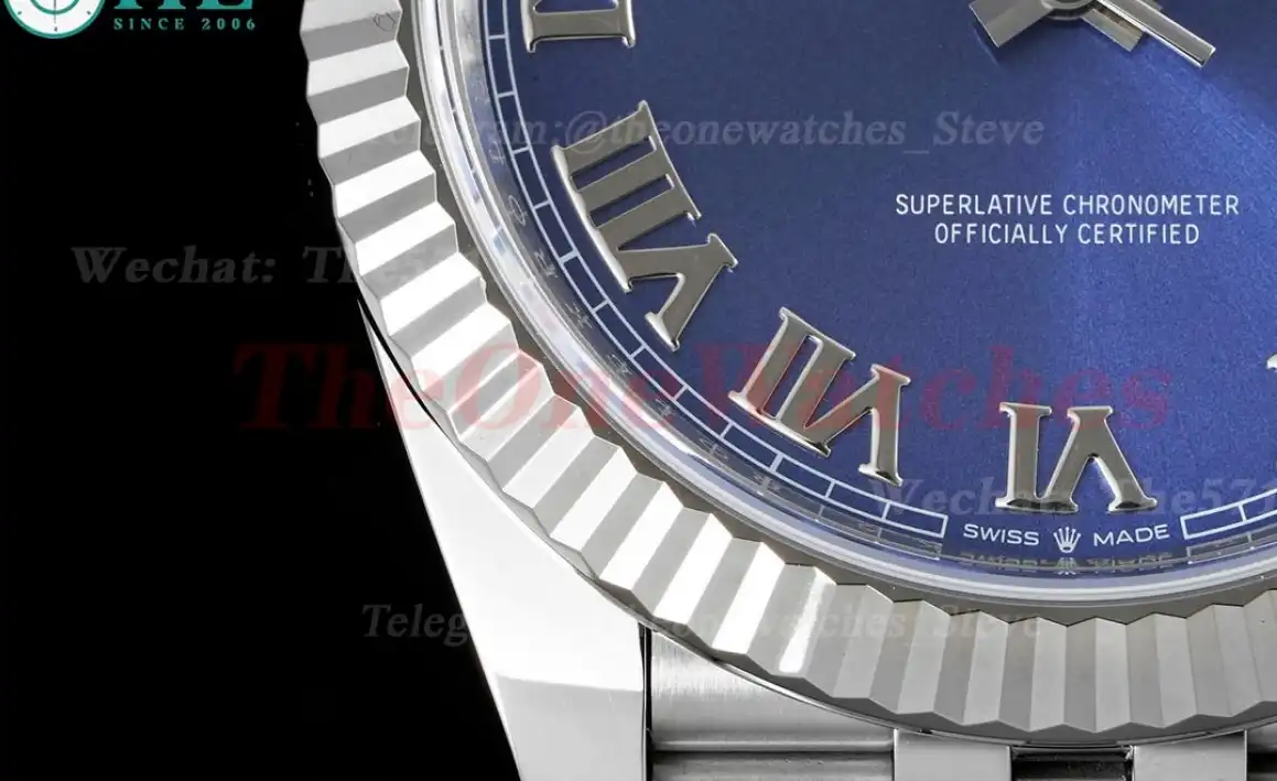 Datejust 126334 41mm Jub SS SS Blue Rmn Clean SH3235