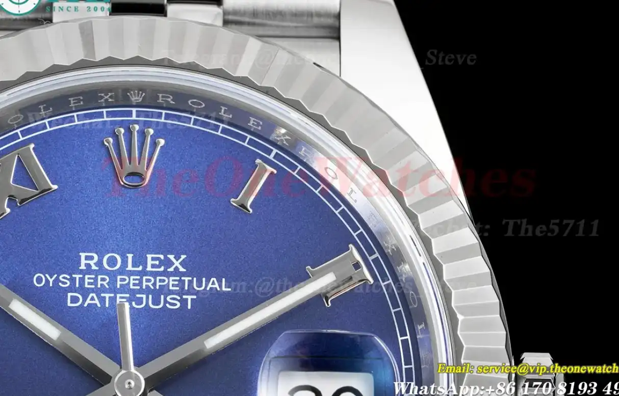 Datejust 126334 41mm Jub SS SS Blue Rmn Clean SH3235