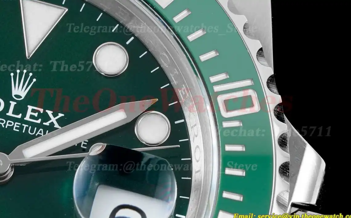 Submariner 116610LV Hulk 40mm SS SS Green Dial Clean VS3135