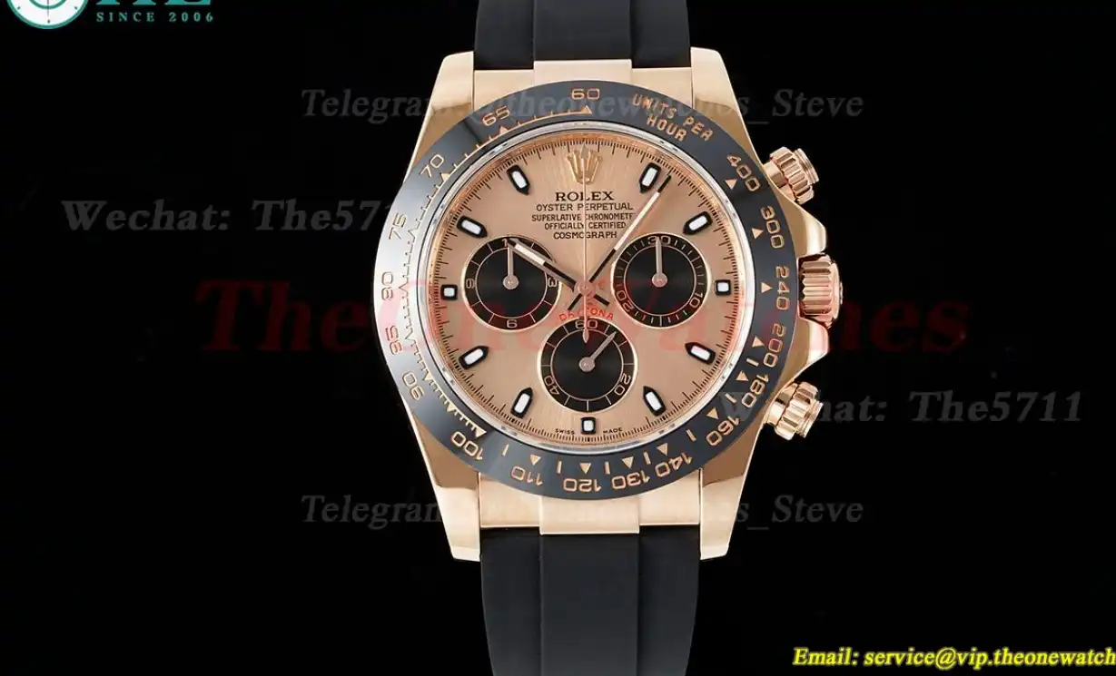 Daytona 116515 40mm RG RU Rose Gold Dial ZF SH4130 (Tungsten Heavy Version)