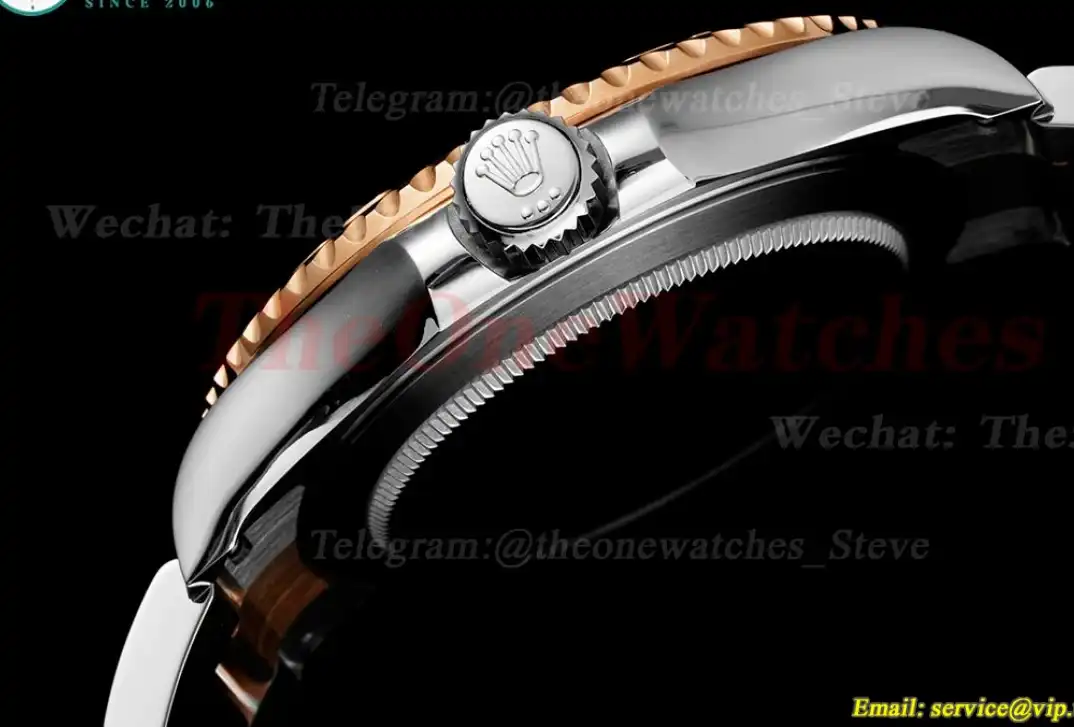 Yacht-Master 126621 40mm SS RG Brown Dot Clean VR3235