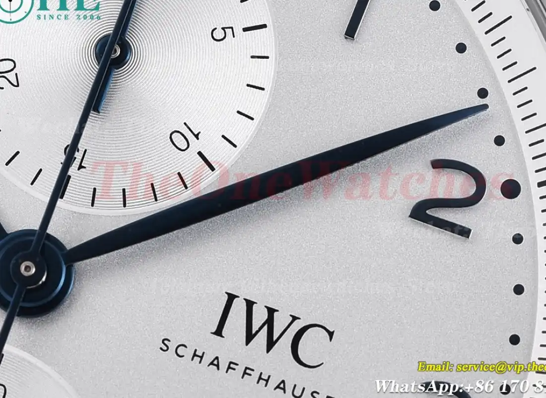 Portugieser Chrono IW371605 41mm SS LE White Num ZF A69355