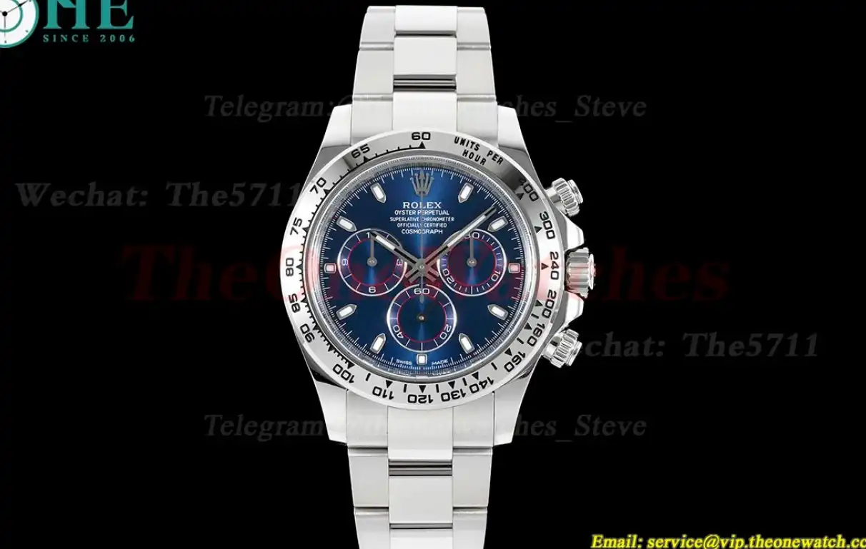 Daytona 116509 40mm SS SS Blue Dial Clean DD4130