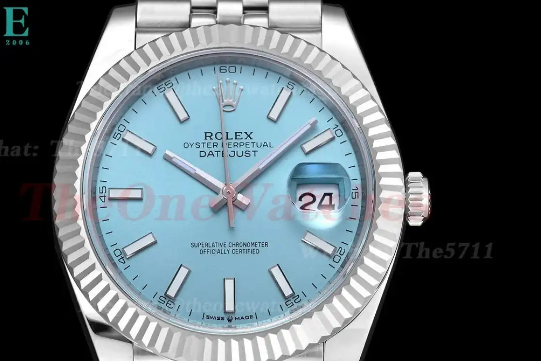 Datejust 126334 41MM SS SS Tiffany Blue DIal EWEF A3235