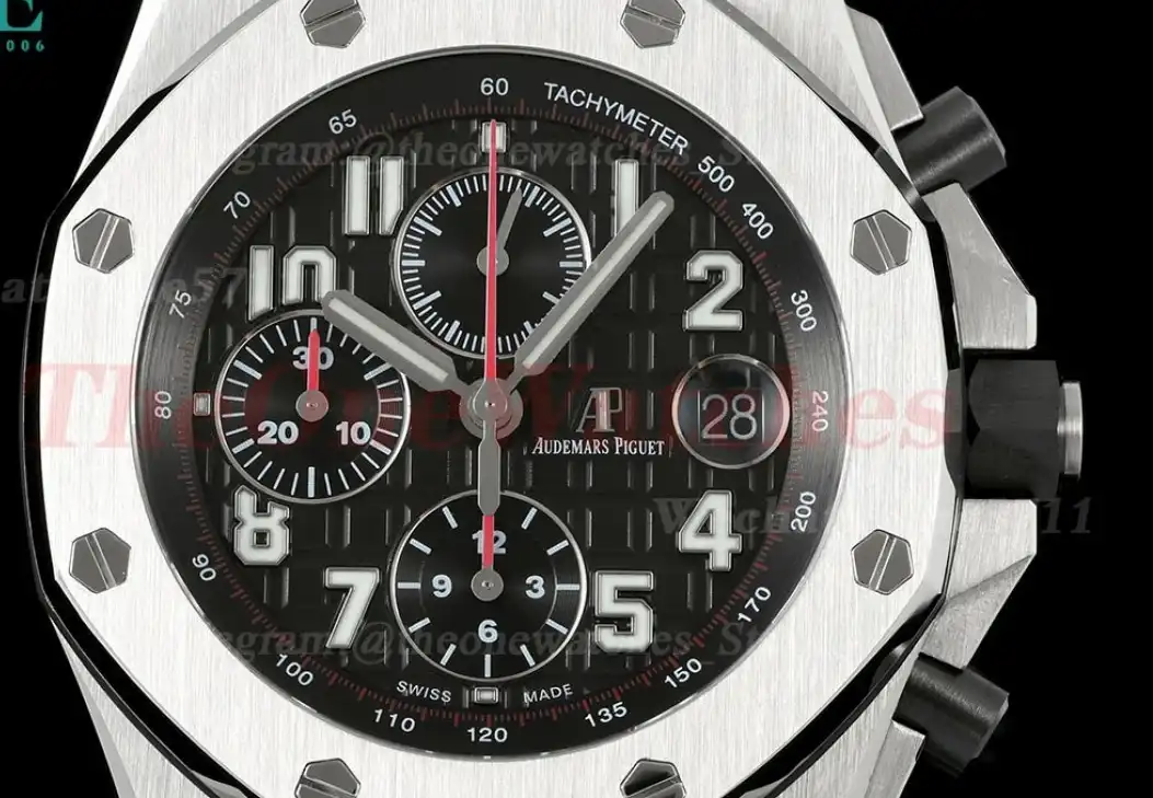 Royal Oak Offshore 26170ST 42mm SS SS Black Dial TKF A7750