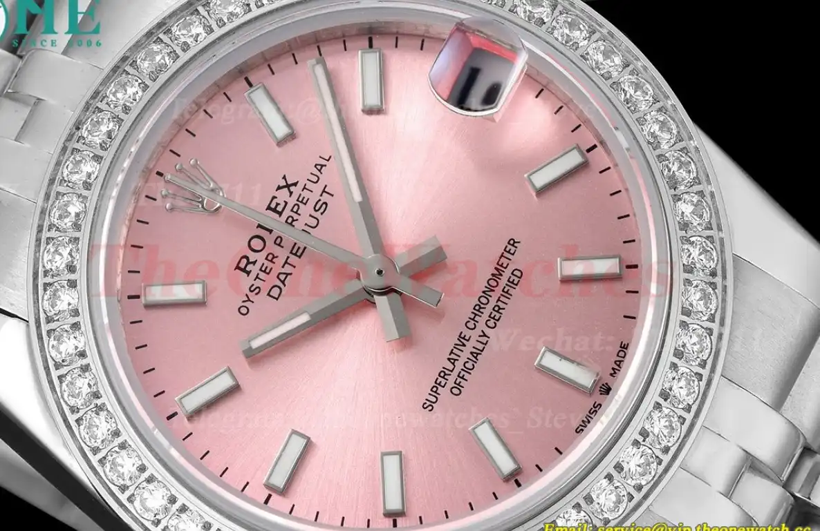 Datejust 28mm Dia SS SS Pink Stk GDF MY8215