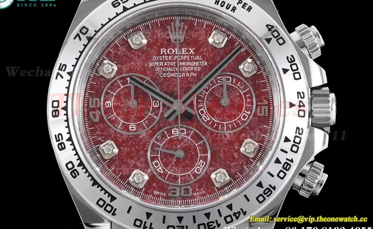 Daytona 116519 40mm SS RU Garnet Dial Clean DD4130