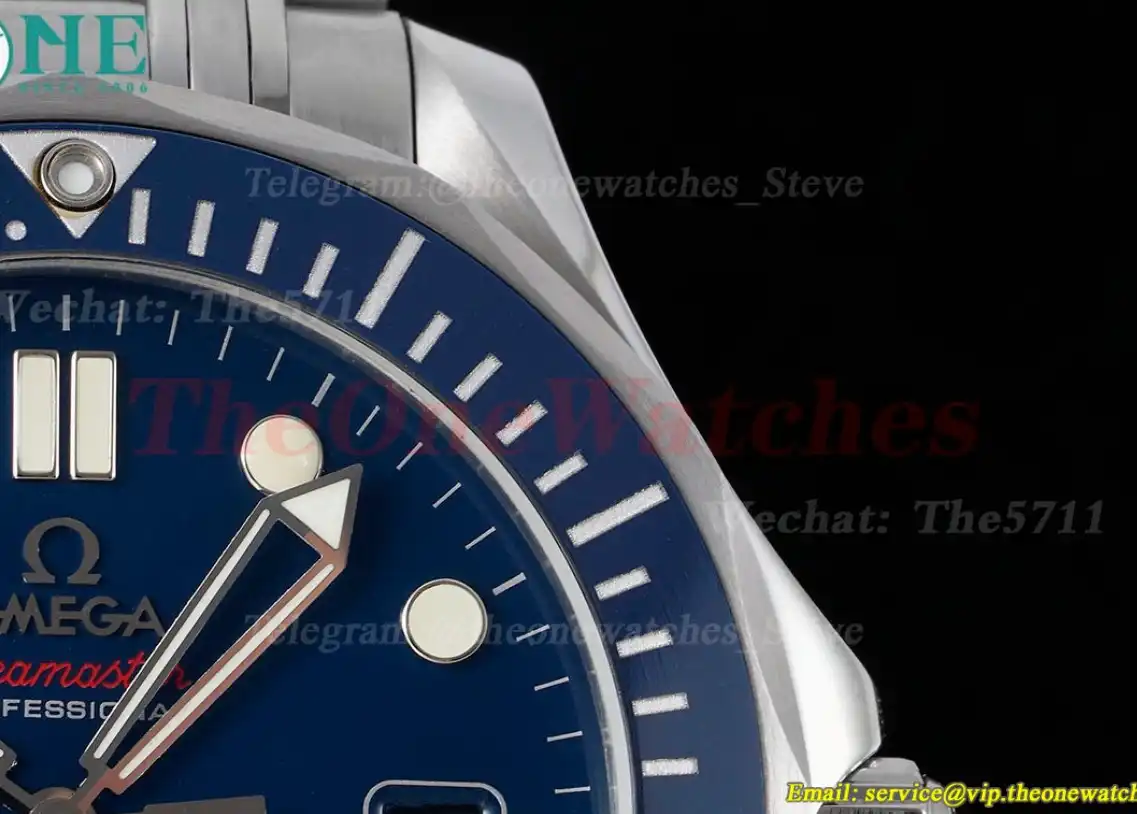 Seamaster 300m 2017 SS SS Blue Dial OMF A2824