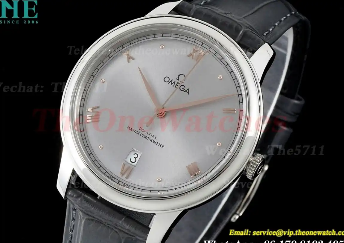 De Ville Prestige Date 40mm SS LE Grey Dial MKS A8800