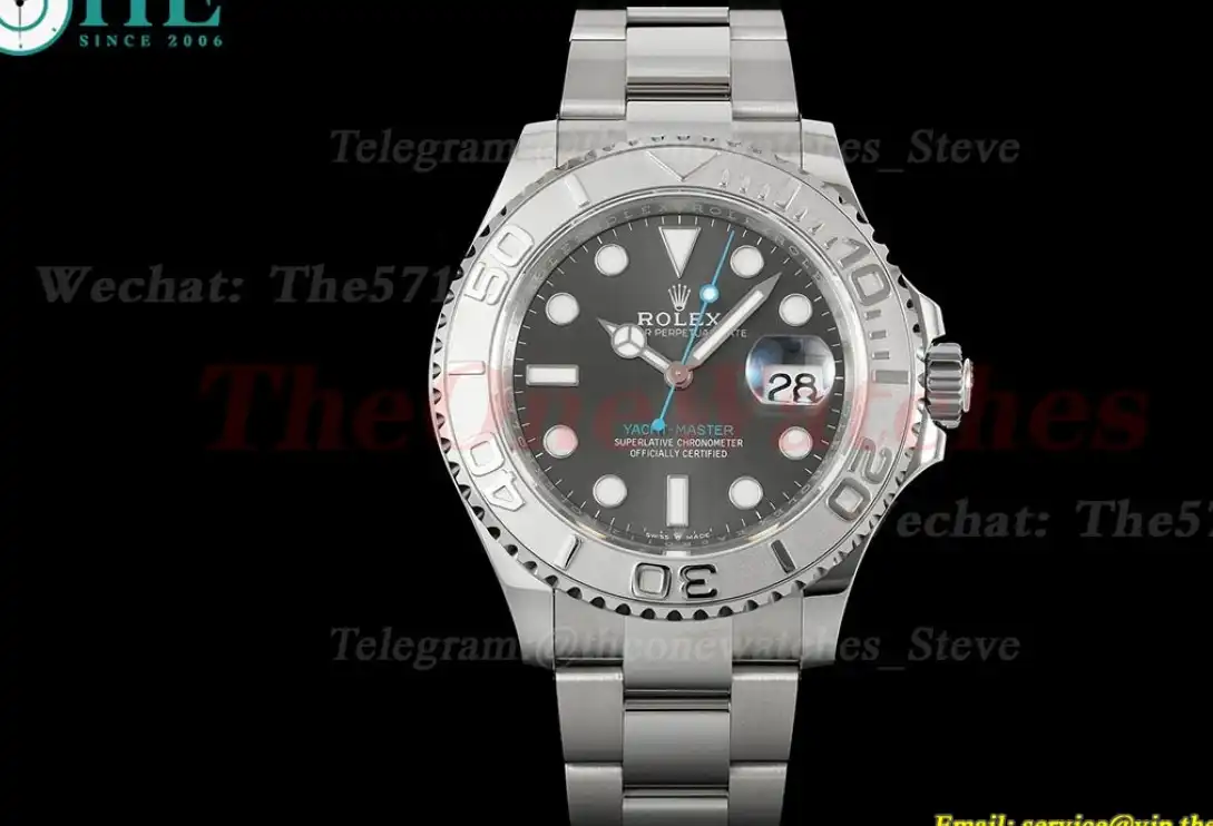 Yacht-Master 126622 40mm SS SS Grey Dot EWEF A3235