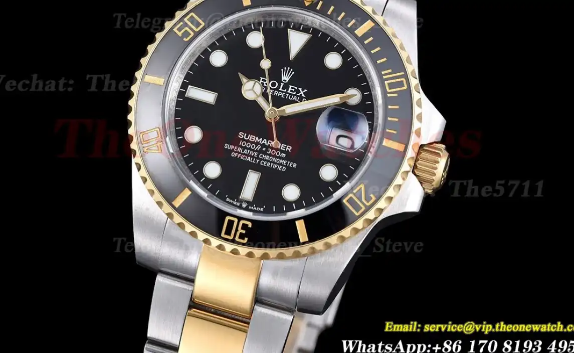 Submariner 126613LN 41mm SS YG Black GDF MY8215