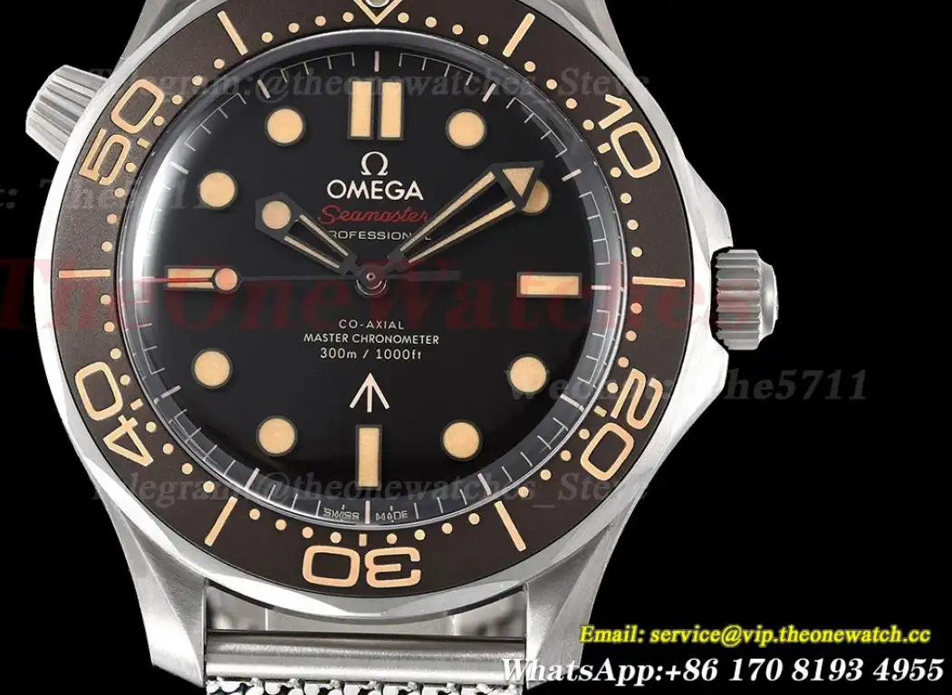 Seamaster 300m No Time To Die 007 TI TI VSF V5 A8806