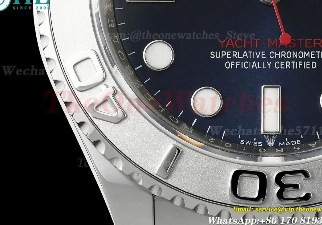 Yacht-Master 126622 40mm SS SS Blue Dot EWEF A3235