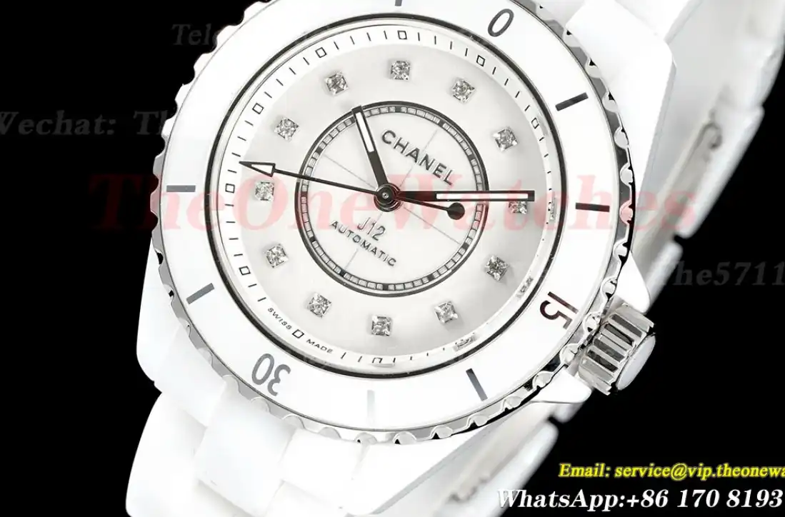 J12 33mm White Ceramic Cer White Dia HTF A21.2