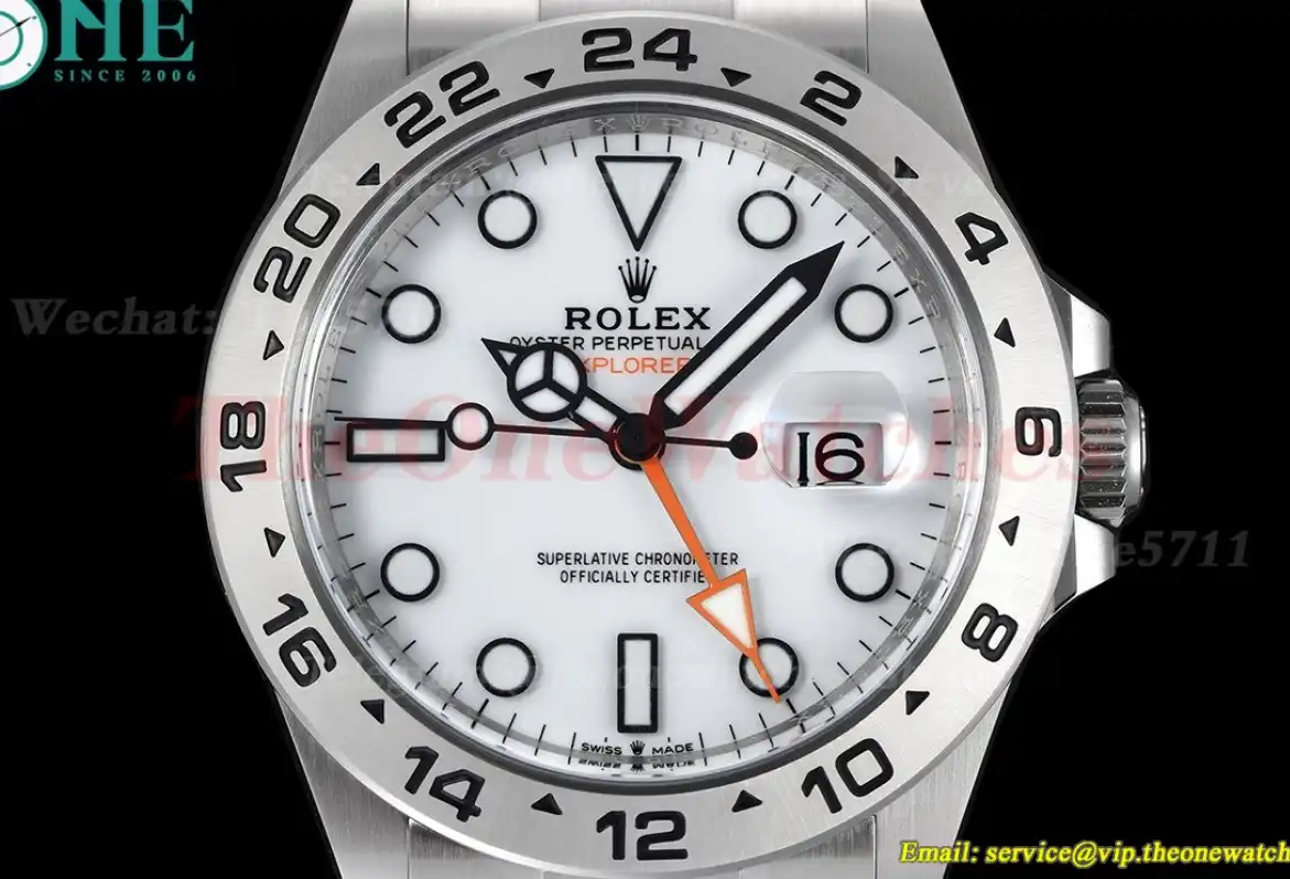 Explorer II 226570 42mm SS SS White Dial C+F VR3285 CHS