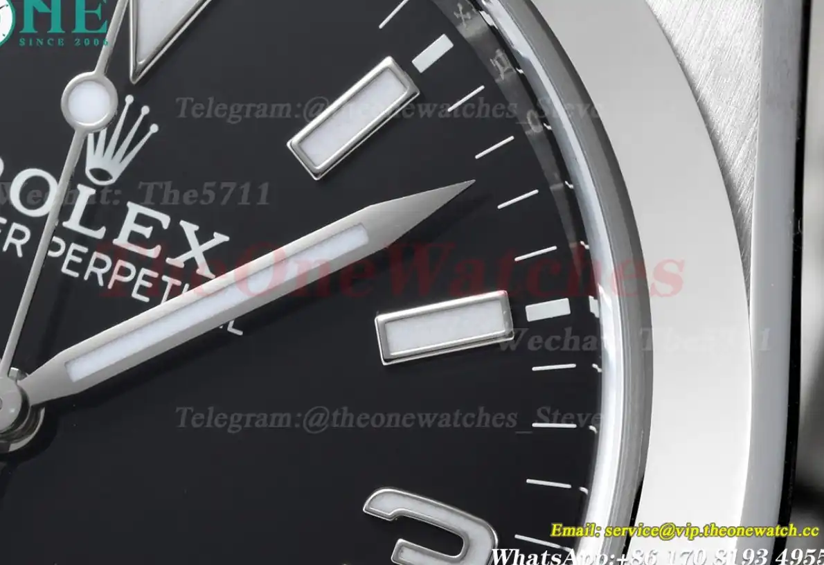 Explorer I 214270 39mm SS SS Black Dial Clean VS3130