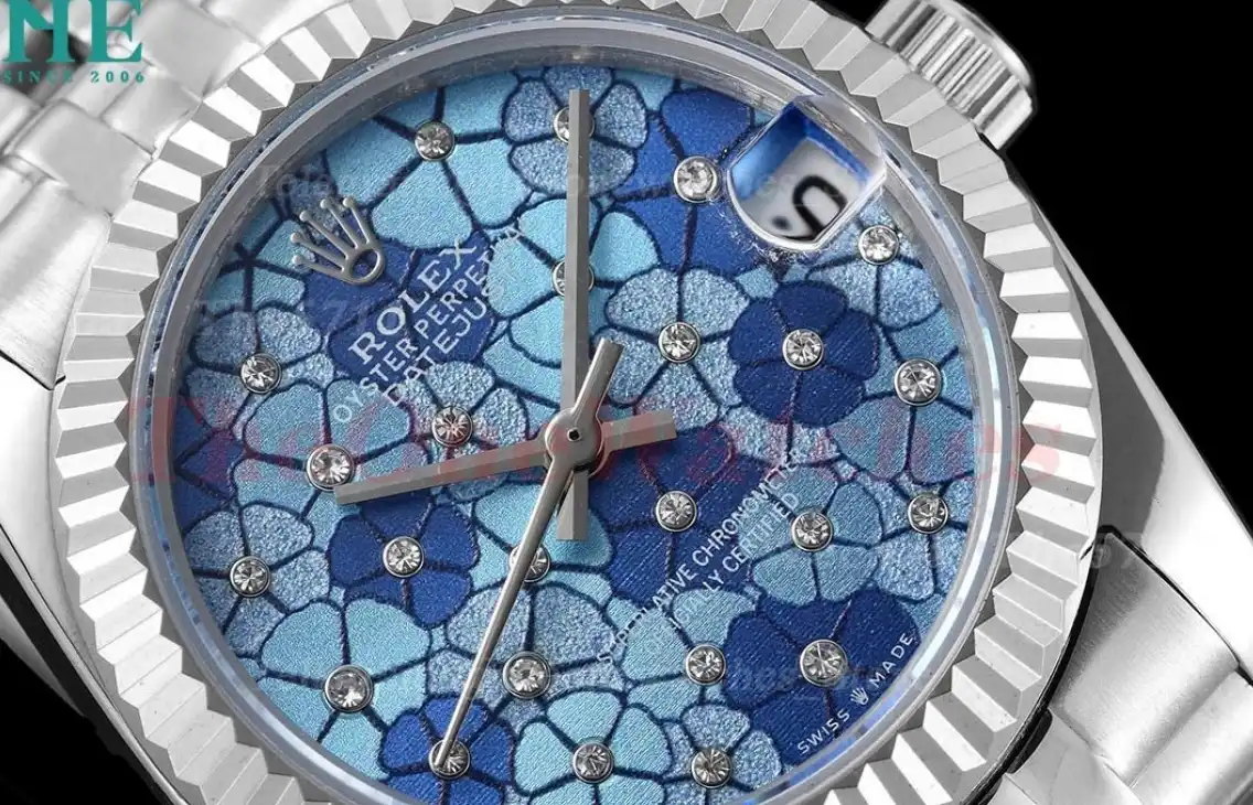 Datejust 31mm 278274 SS SS Blue Flower Dial GDF MY8215